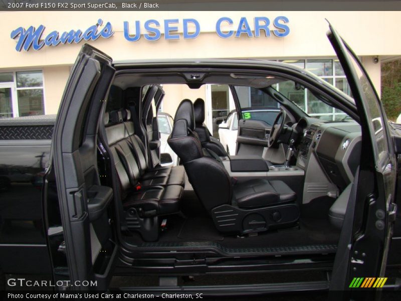 Black / Black 2007 Ford F150 FX2 Sport SuperCab