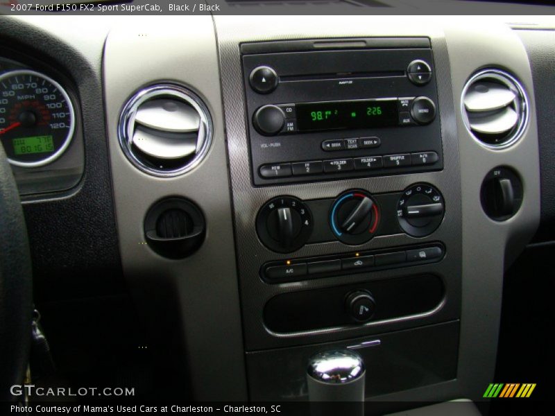 Black / Black 2007 Ford F150 FX2 Sport SuperCab