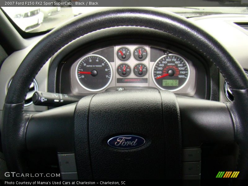 Black / Black 2007 Ford F150 FX2 Sport SuperCab