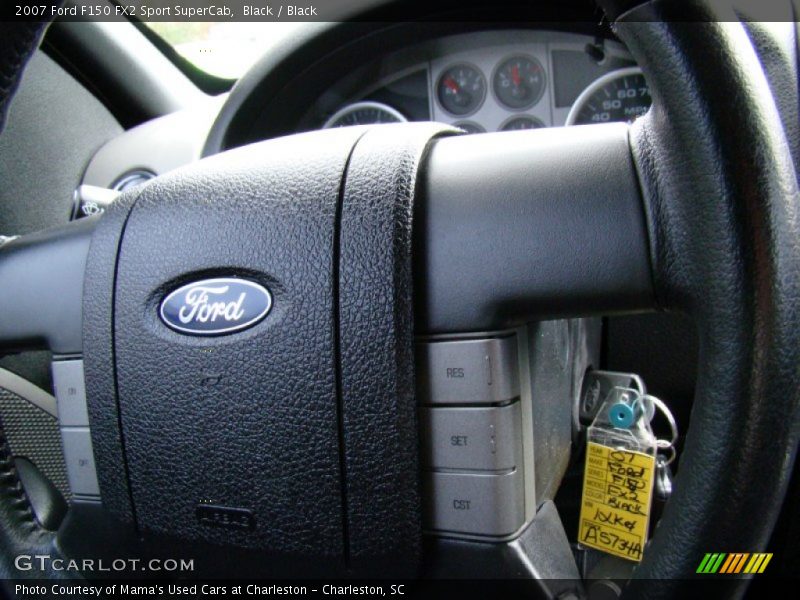 Black / Black 2007 Ford F150 FX2 Sport SuperCab