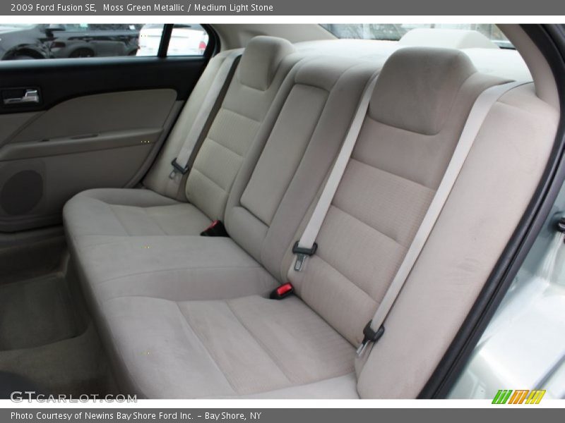 Moss Green Metallic / Medium Light Stone 2009 Ford Fusion SE