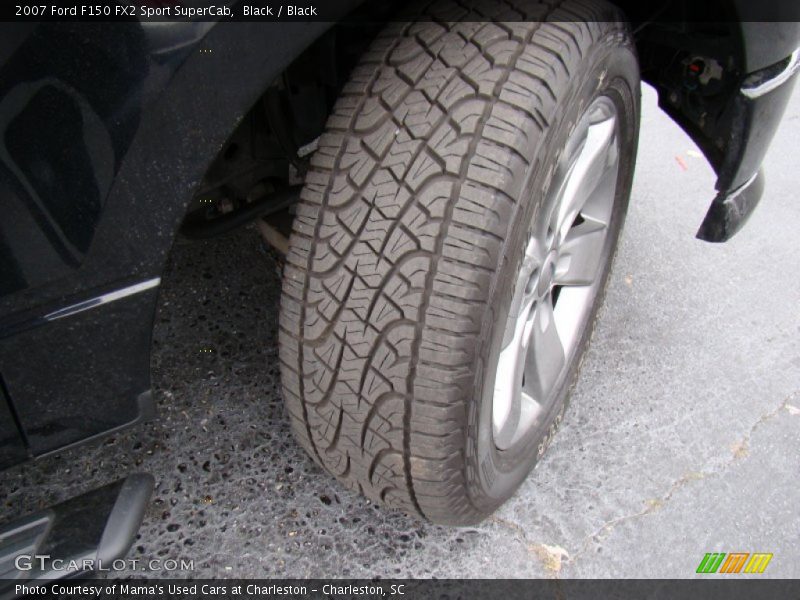 Black / Black 2007 Ford F150 FX2 Sport SuperCab