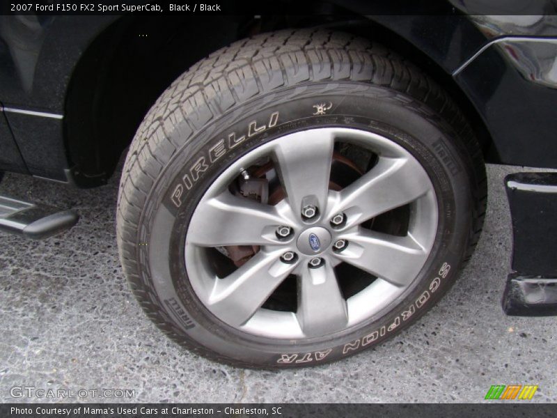 Black / Black 2007 Ford F150 FX2 Sport SuperCab