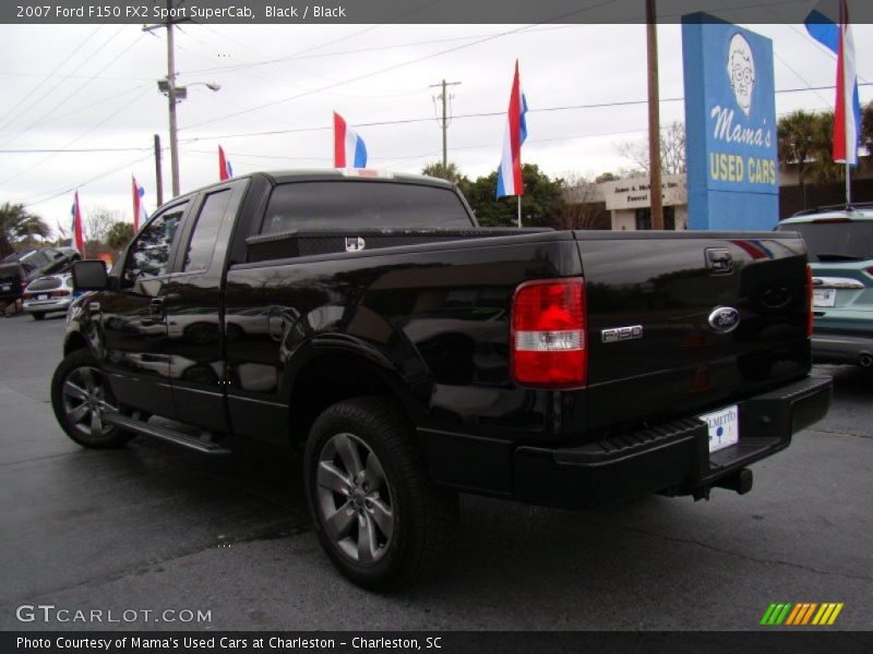 Black / Black 2007 Ford F150 FX2 Sport SuperCab
