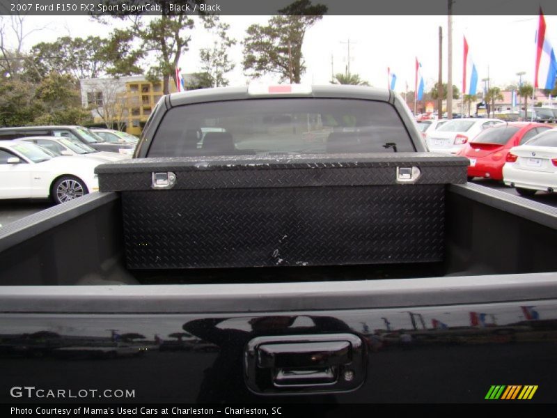 Black / Black 2007 Ford F150 FX2 Sport SuperCab