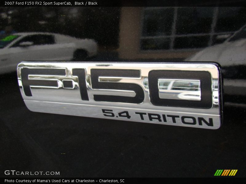Black / Black 2007 Ford F150 FX2 Sport SuperCab