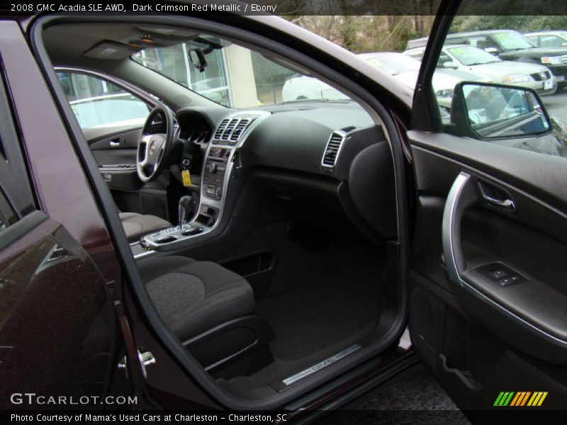 Dark Crimson Red Metallic / Ebony 2008 GMC Acadia SLE AWD