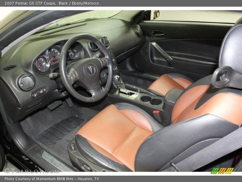  2007 G6 GTP Coupe Ebony/Morocco Interior