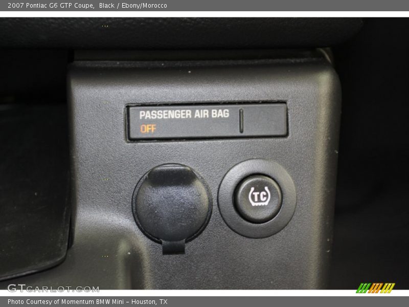 Black / Ebony/Morocco 2007 Pontiac G6 GTP Coupe