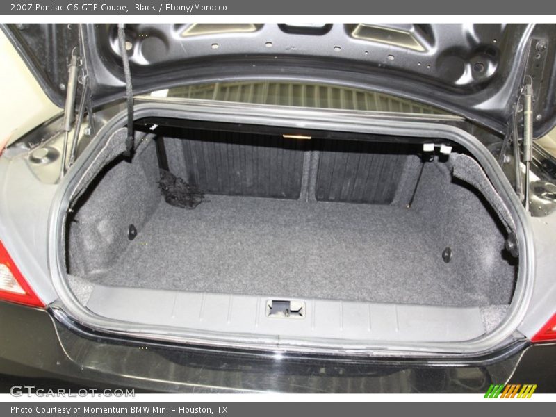 2007 G6 GTP Coupe Trunk