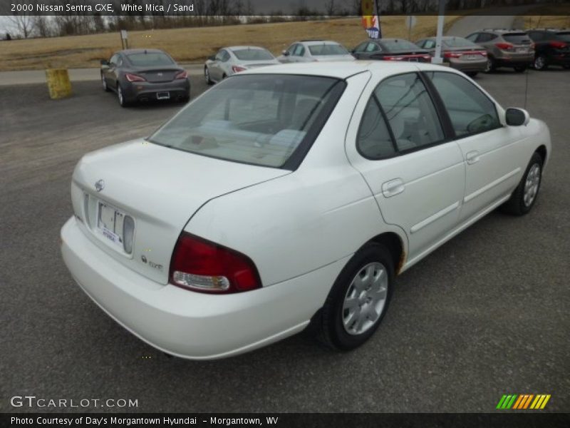  2000 Sentra GXE White Mica