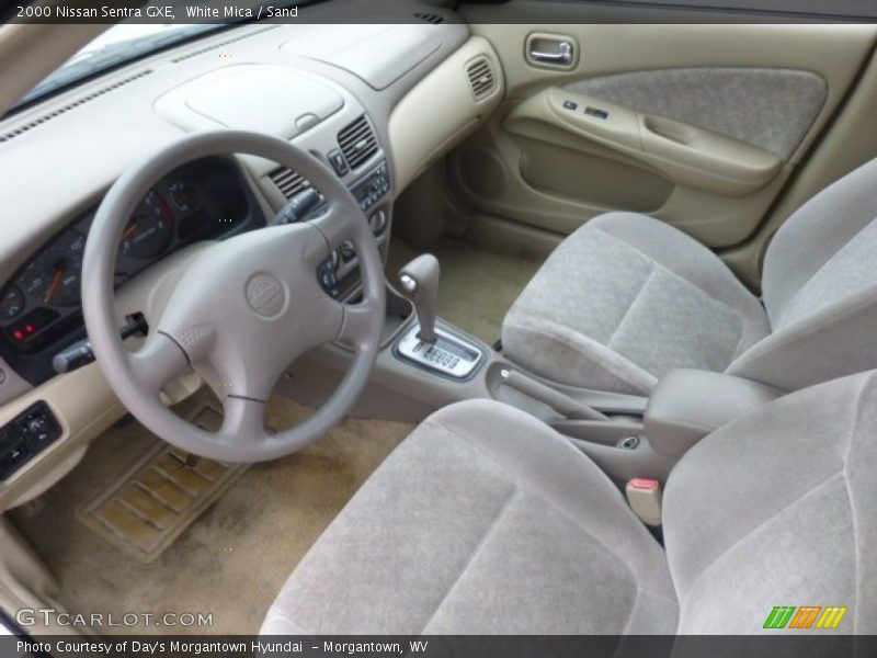 Sand Interior - 2000 Sentra GXE 