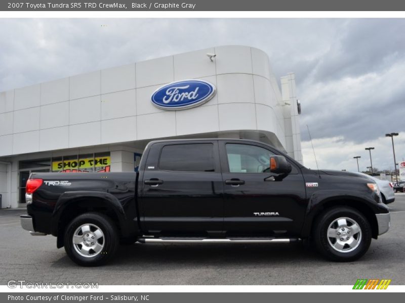 Black / Graphite Gray 2007 Toyota Tundra SR5 TRD CrewMax