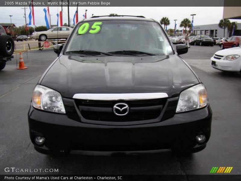 Mystic Black / Medium Pebble Beige 2005 Mazda Tribute s