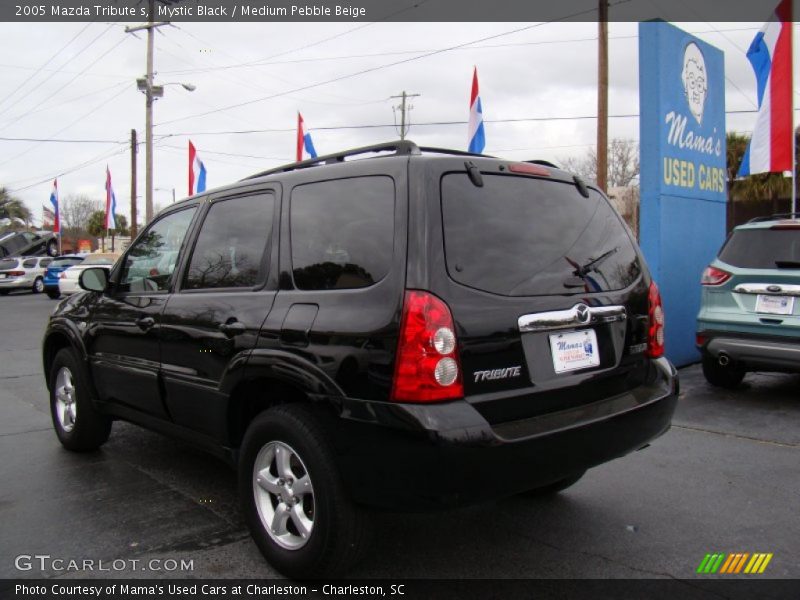 Mystic Black / Medium Pebble Beige 2005 Mazda Tribute s