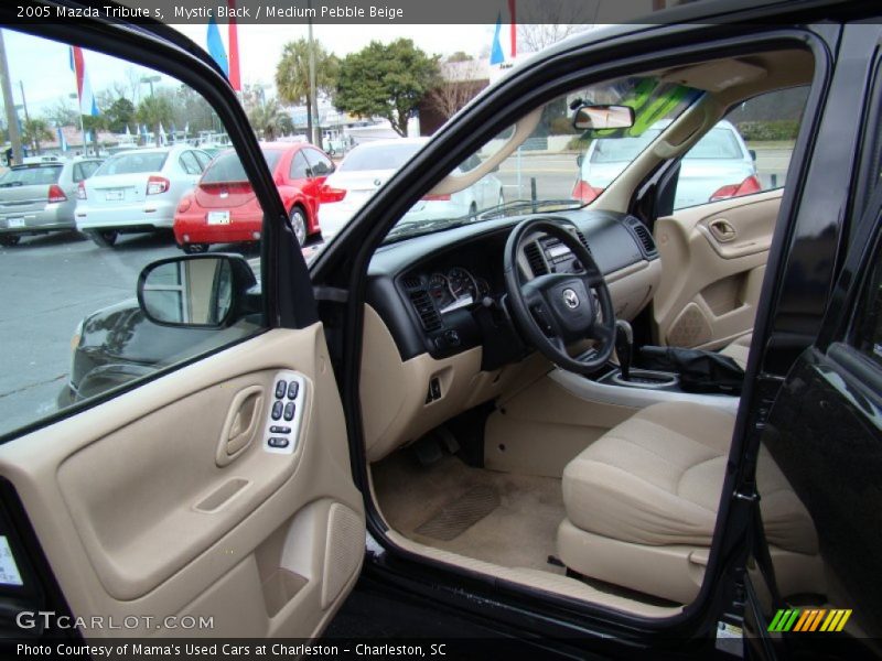 Mystic Black / Medium Pebble Beige 2005 Mazda Tribute s