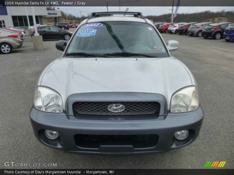 Pewter / Gray 2004 Hyundai Santa Fe LX 4WD
