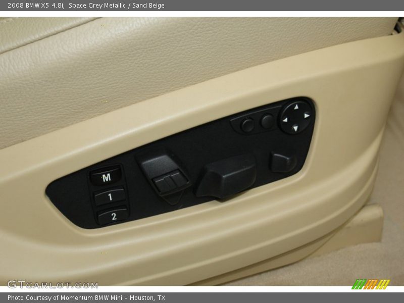 Space Grey Metallic / Sand Beige 2008 BMW X5 4.8i