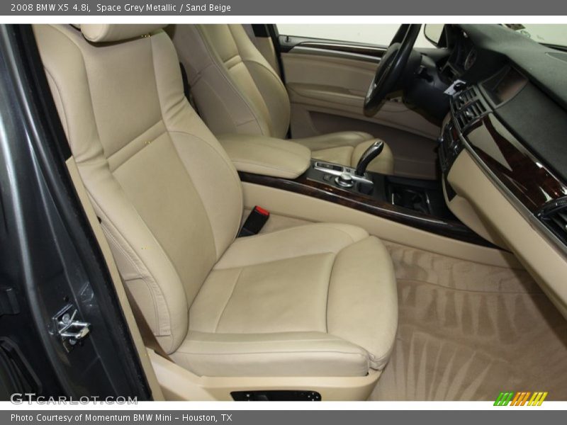 Space Grey Metallic / Sand Beige 2008 BMW X5 4.8i