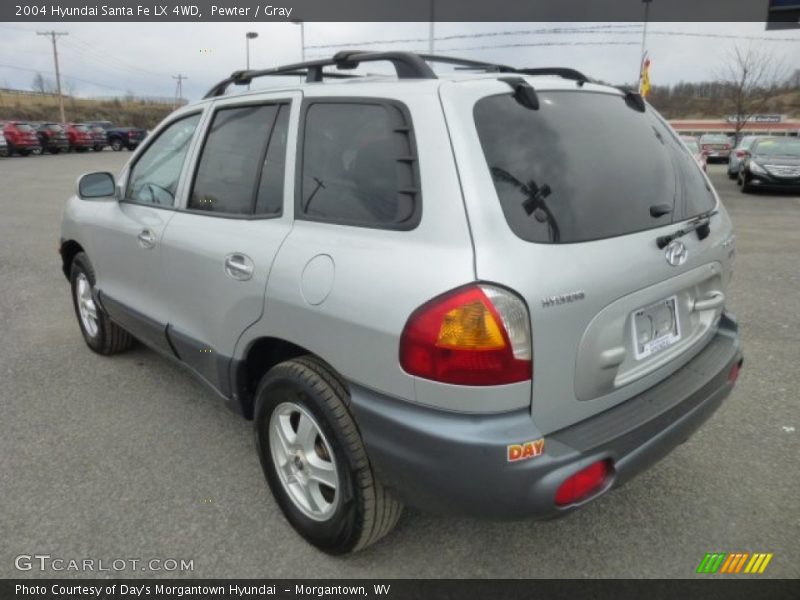 Pewter / Gray 2004 Hyundai Santa Fe LX 4WD