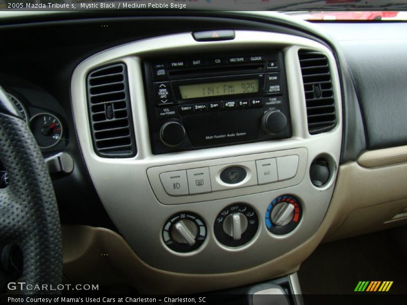 Mystic Black / Medium Pebble Beige 2005 Mazda Tribute s