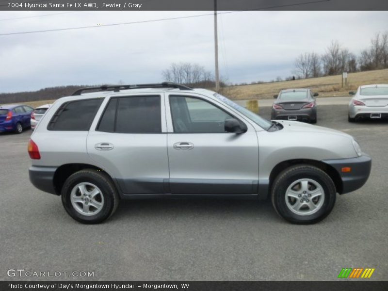 Pewter / Gray 2004 Hyundai Santa Fe LX 4WD