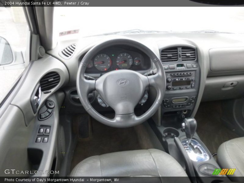 Pewter / Gray 2004 Hyundai Santa Fe LX 4WD