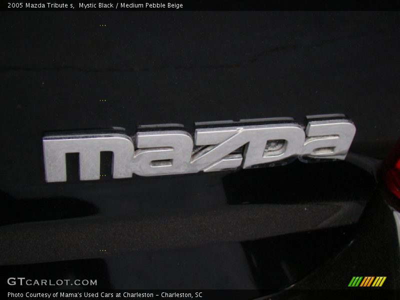 Mystic Black / Medium Pebble Beige 2005 Mazda Tribute s