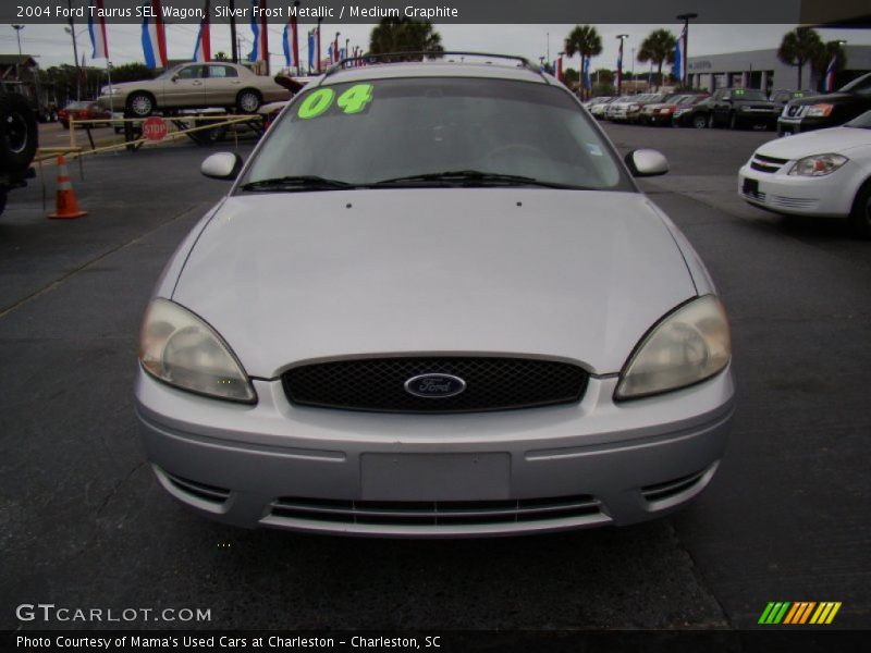 Silver Frost Metallic / Medium Graphite 2004 Ford Taurus SEL Wagon