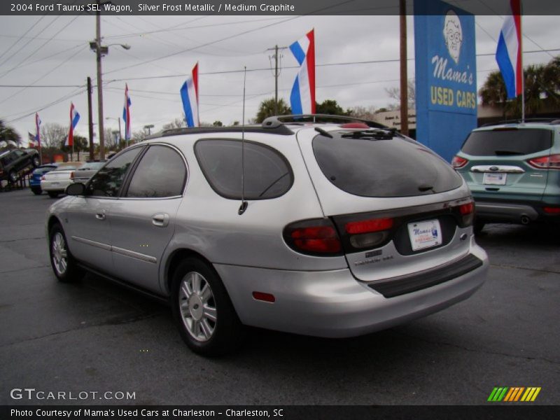 Silver Frost Metallic / Medium Graphite 2004 Ford Taurus SEL Wagon