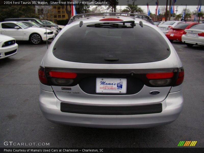 Silver Frost Metallic / Medium Graphite 2004 Ford Taurus SEL Wagon