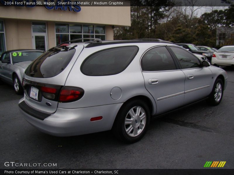 Silver Frost Metallic / Medium Graphite 2004 Ford Taurus SEL Wagon