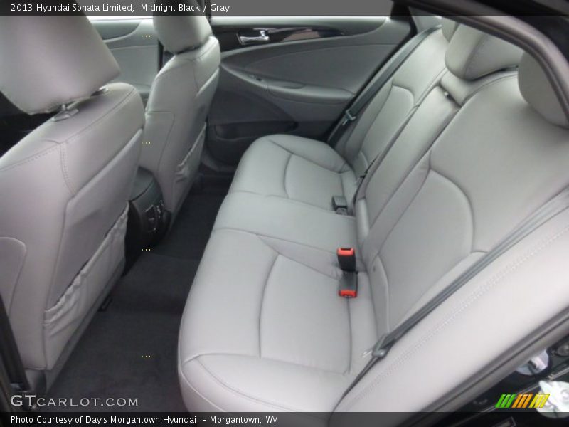 Midnight Black / Gray 2013 Hyundai Sonata Limited