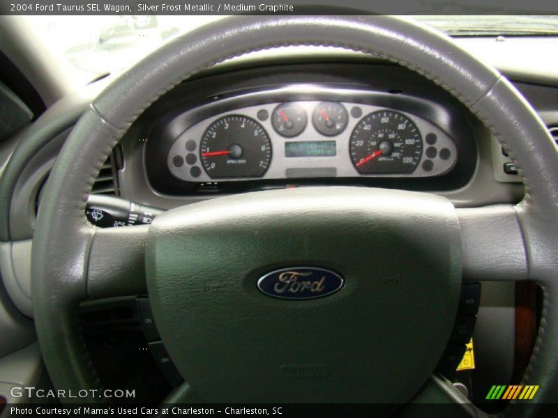 Silver Frost Metallic / Medium Graphite 2004 Ford Taurus SEL Wagon
