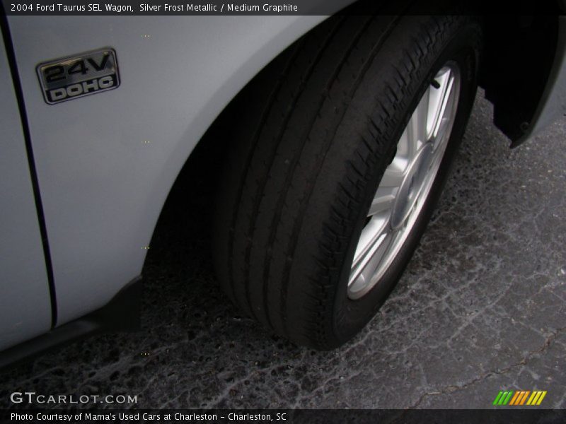 Silver Frost Metallic / Medium Graphite 2004 Ford Taurus SEL Wagon