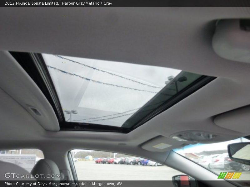 Harbor Gray Metallic / Gray 2013 Hyundai Sonata Limited