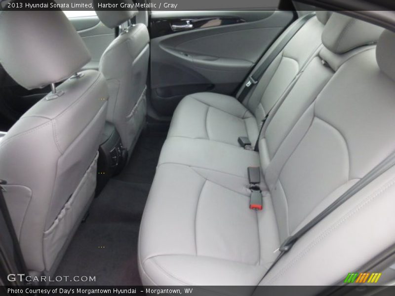 Harbor Gray Metallic / Gray 2013 Hyundai Sonata Limited