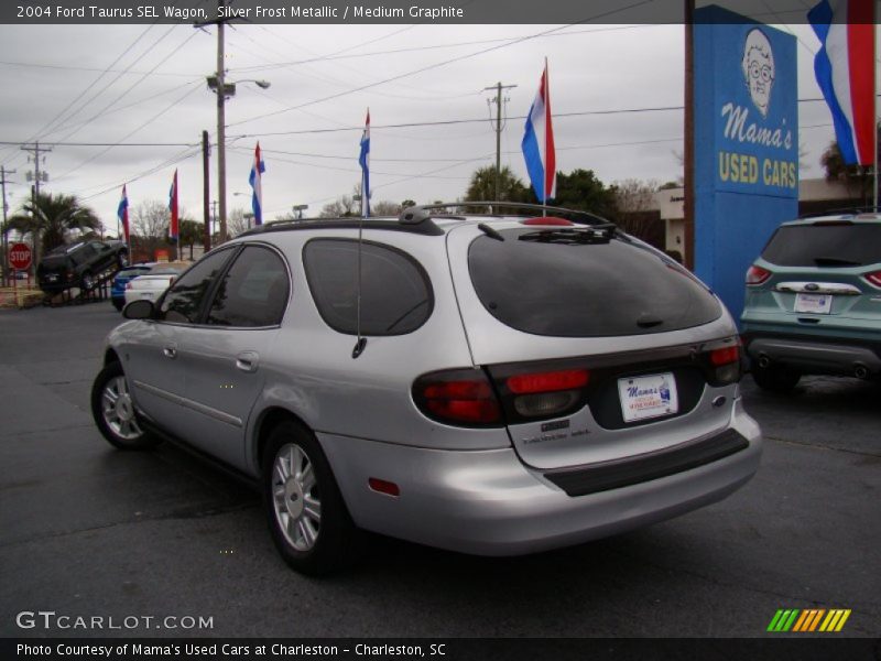 Silver Frost Metallic / Medium Graphite 2004 Ford Taurus SEL Wagon