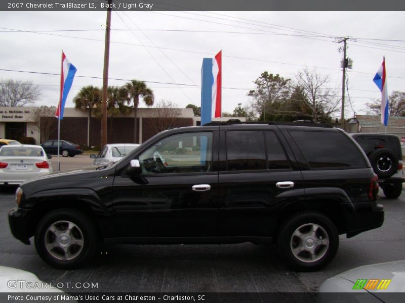 Black / Light Gray 2007 Chevrolet TrailBlazer LS