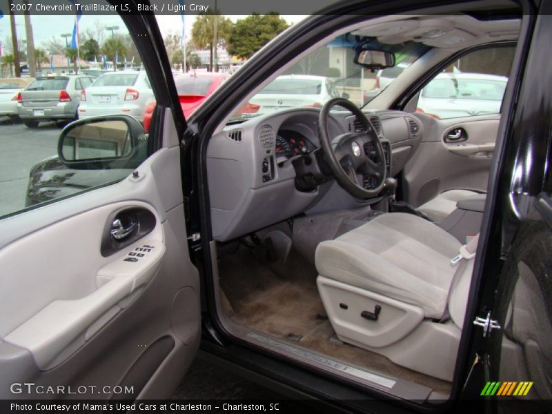 Black / Light Gray 2007 Chevrolet TrailBlazer LS