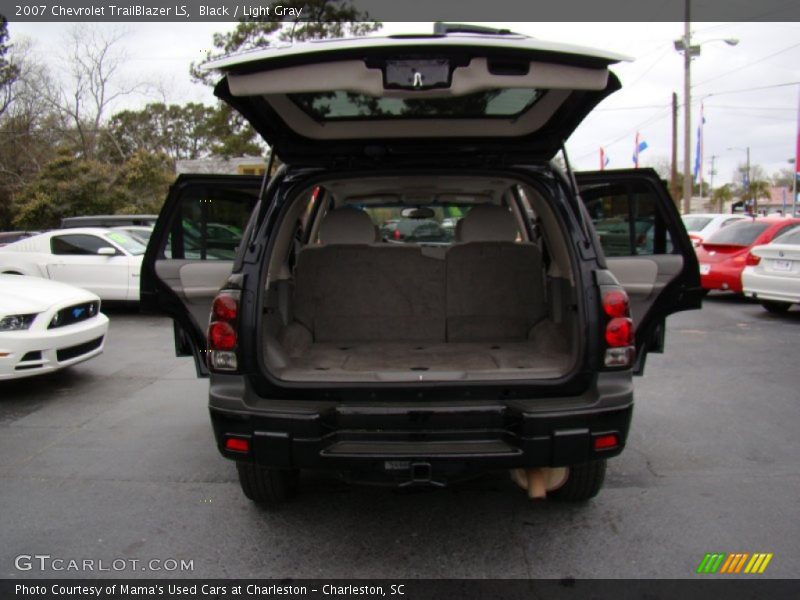 Black / Light Gray 2007 Chevrolet TrailBlazer LS