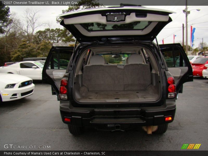Black / Light Gray 2007 Chevrolet TrailBlazer LS