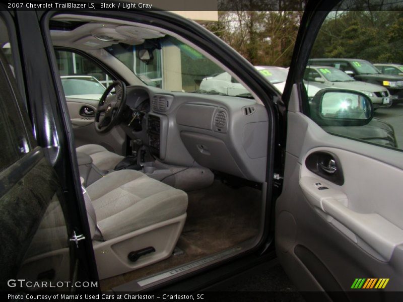 Black / Light Gray 2007 Chevrolet TrailBlazer LS