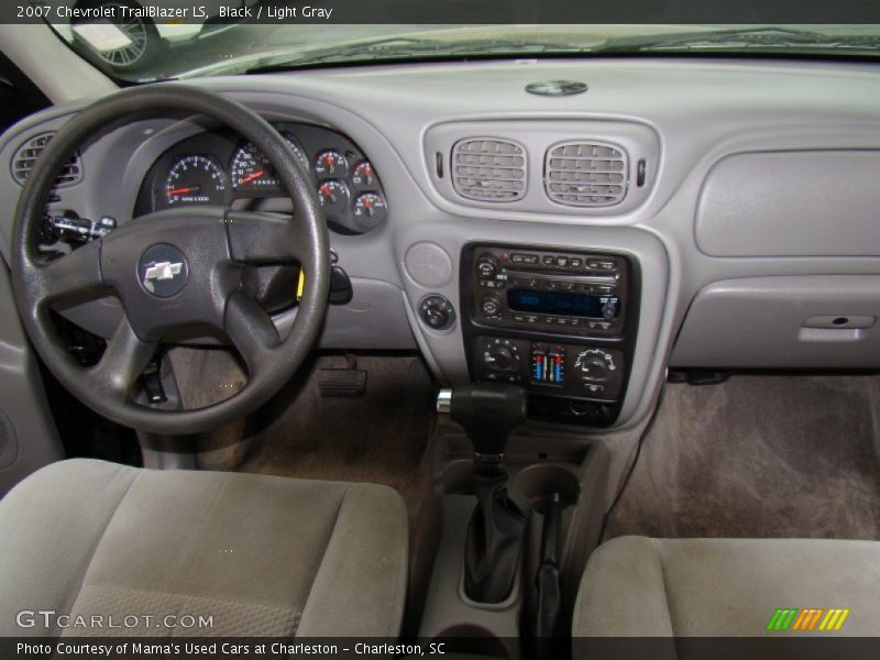 Black / Light Gray 2007 Chevrolet TrailBlazer LS