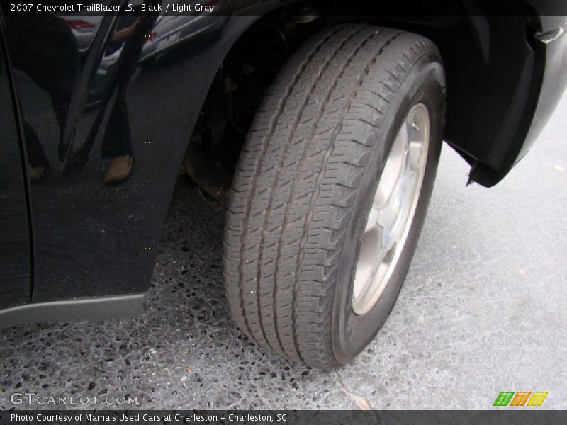 Black / Light Gray 2007 Chevrolet TrailBlazer LS