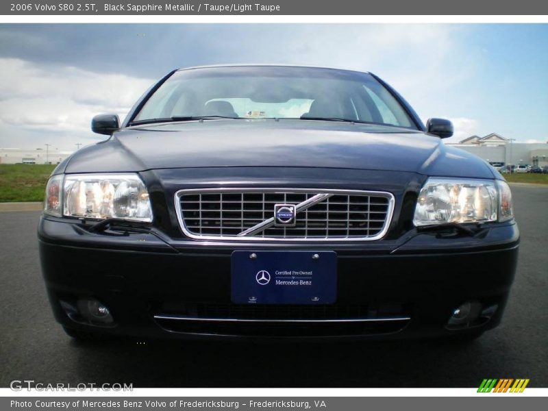 Black Sapphire Metallic / Taupe/Light Taupe 2006 Volvo S80 2.5T