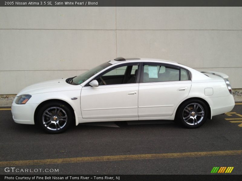  2005 Altima 3.5 SE Satin White Pearl