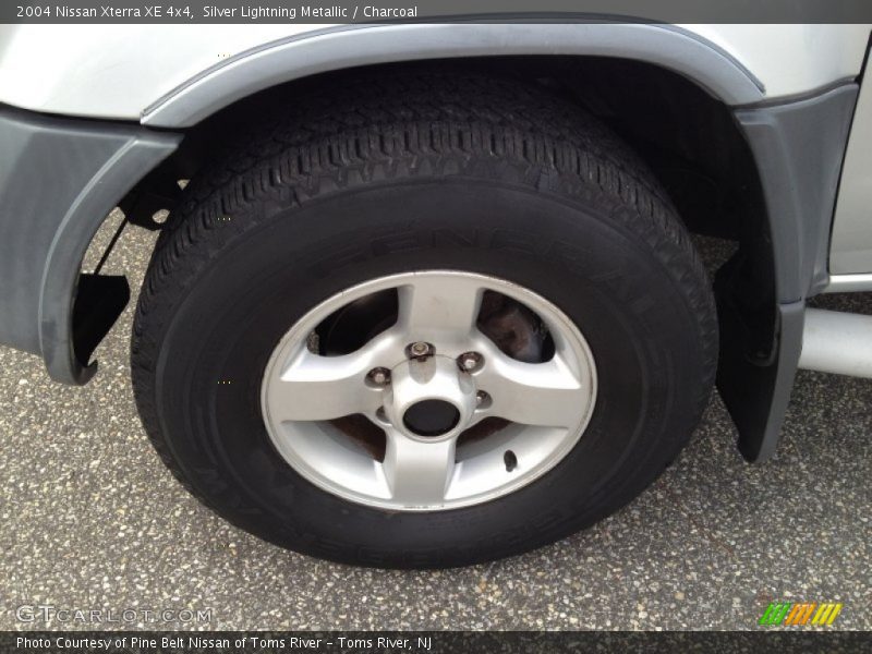 Silver Lightning Metallic / Charcoal 2004 Nissan Xterra XE 4x4
