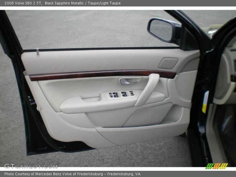 Black Sapphire Metallic / Taupe/Light Taupe 2006 Volvo S80 2.5T