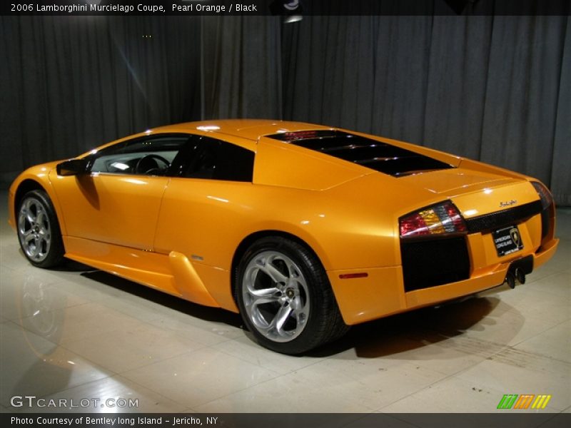 2006 Lamborghini Murcielago, Pearl Orange / Black/Orange, Back Left - 2006 Lamborghini Murcielago Coupe